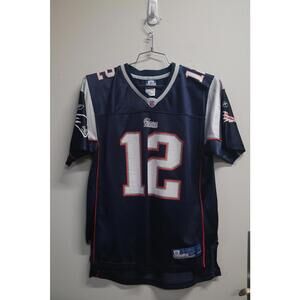 2010's Reebok New England Patriots Brady #12 Football Jersey